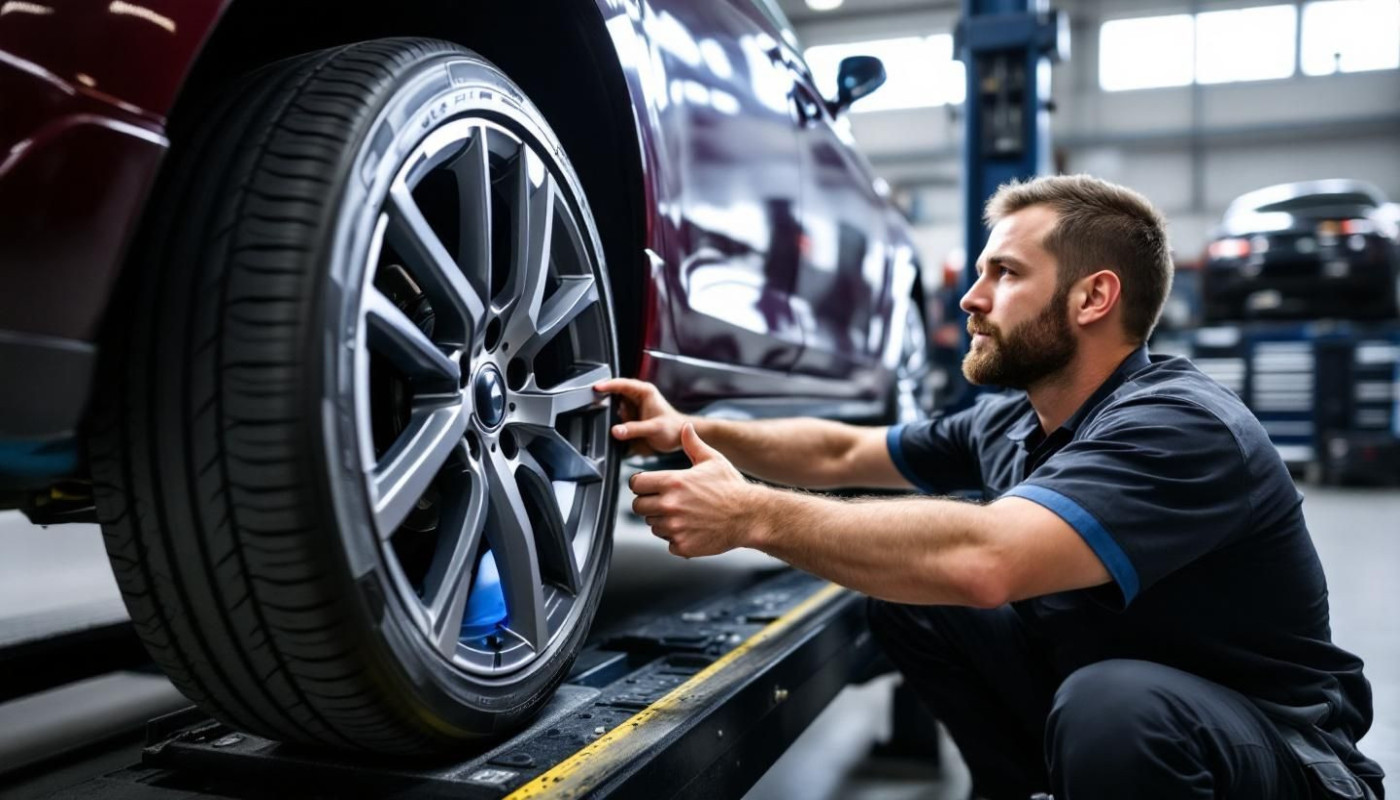 Calibrage de la géométrie des roues comprendre l'importance de l'alignement pour une usure uniforme des pneumatiques
